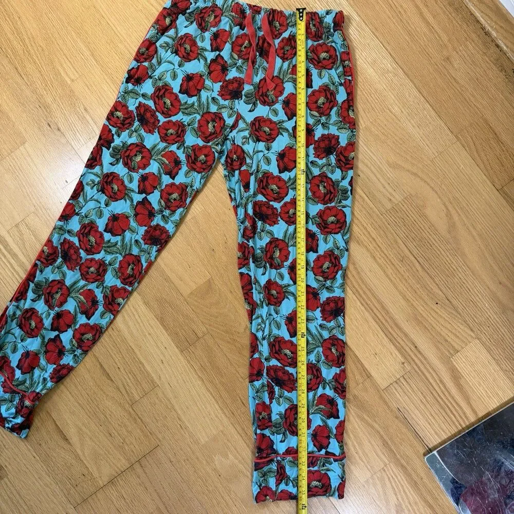 Posh Peanut x Alice + Olivia Pajama Set $116 Beach Bliss M Bamboo Pockets Cozy